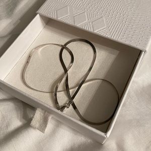 Melanie Auld Jewelry—3mm Herringbone Chain - Sterling Silver - 20”